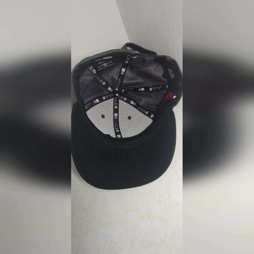 New Era Black and Gray Championship Hat